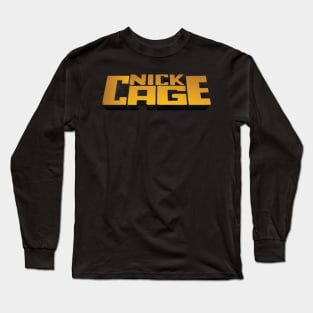 Nick Cage Long Sleeve T-Shirt